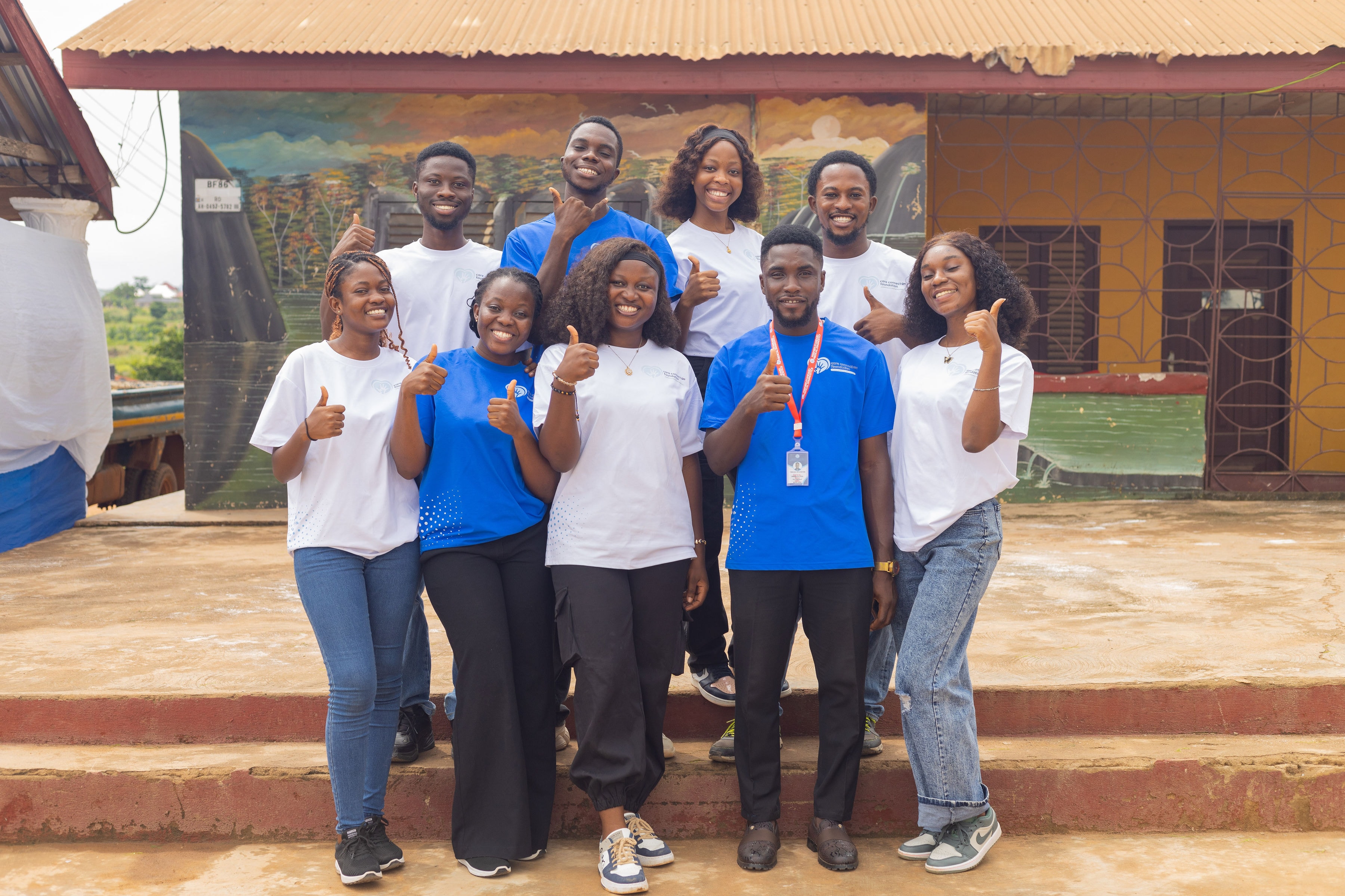 The Care Connect GH team at a community outreach